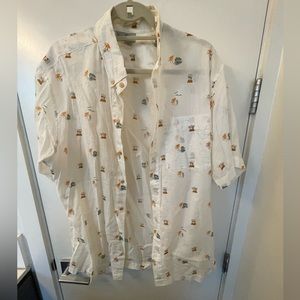 Kenny Flowers Hawaiian shirt limited edition print - M XL